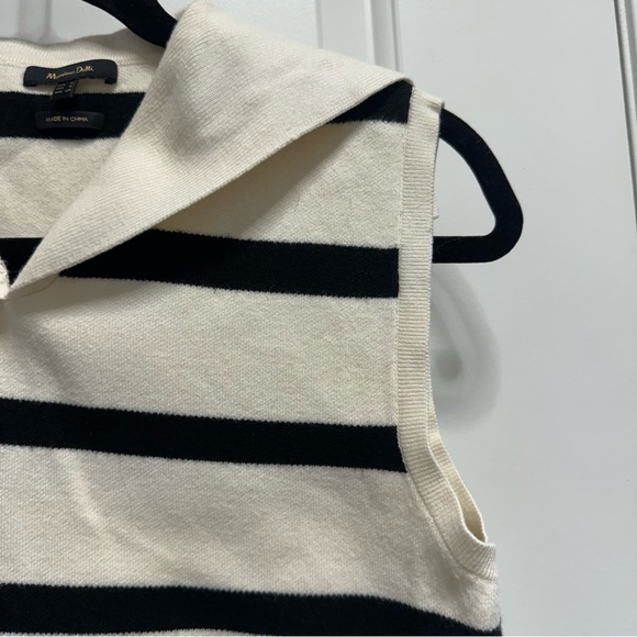 BNWOT Massimo Dutti stripped knit vest - size s - Picture 10 of 10